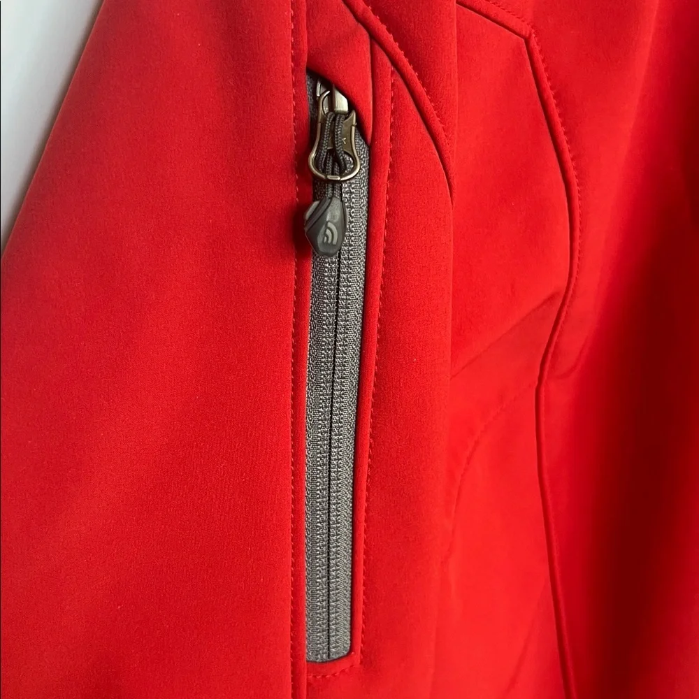 The North Face Apex Ski Snowboard Rain Jacket Red Stitch Logo Men L-Discontinued